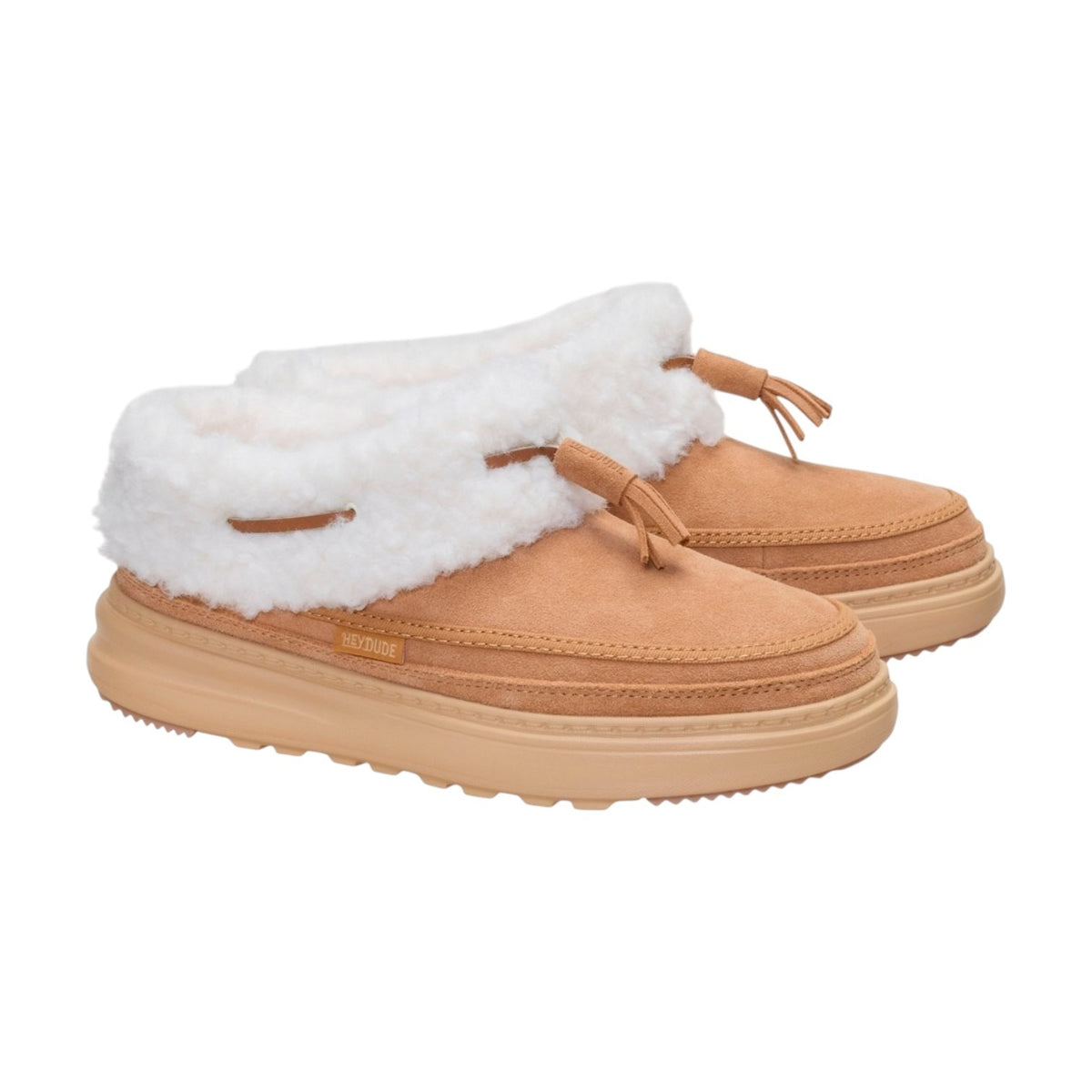 Hey Dude Remi Toastee Lo Slip On Donna Cuoio con Pelliccia