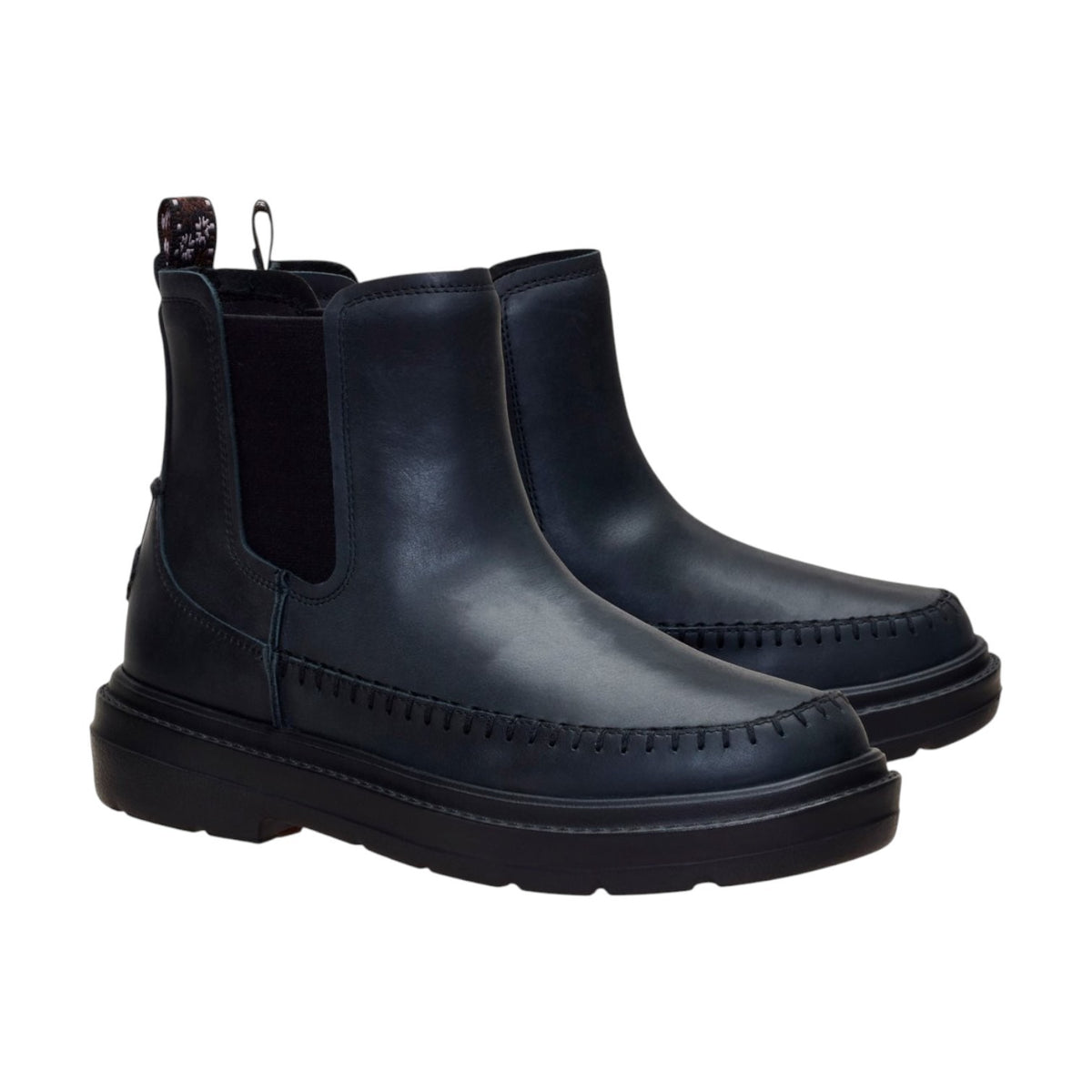 Hey Dude Sienna Chelsea Boot Beatles Donna in Pelle Nera
