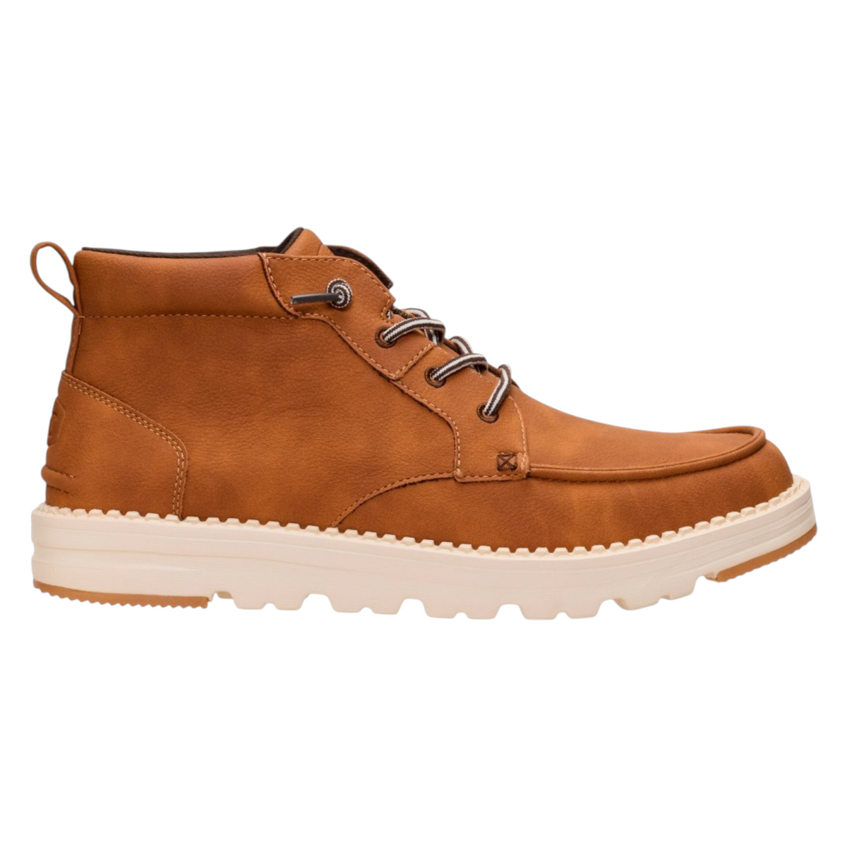 Hey Dude Flint Boot Classic Polacchino Uomo in Ecopelle Tabacco