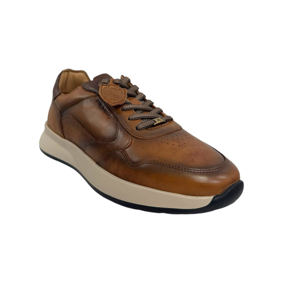 Ambitious Sneakers Uomo Cognac in Pelle