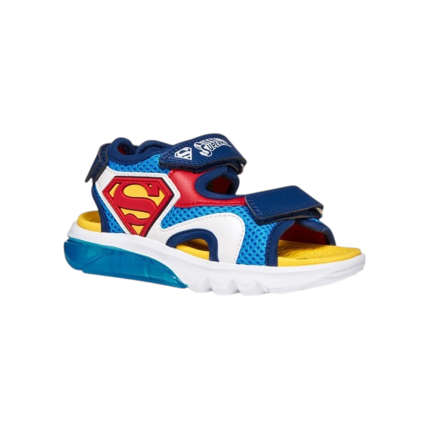Geox Sandalo Bambino Ciberdron Superman Blu Rosso