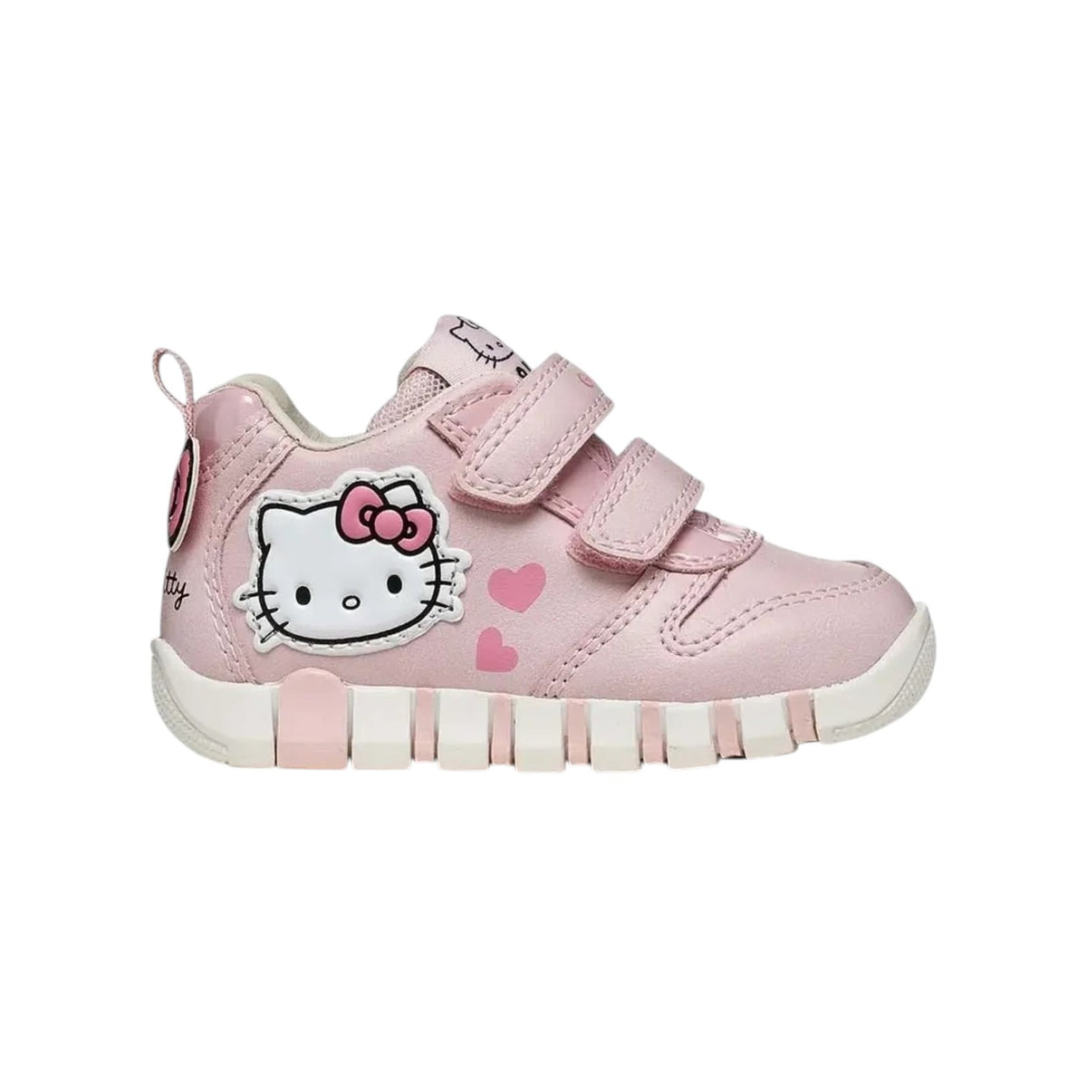 Geox Sneakers Bambina Rosa Hello Kitty con Strappo