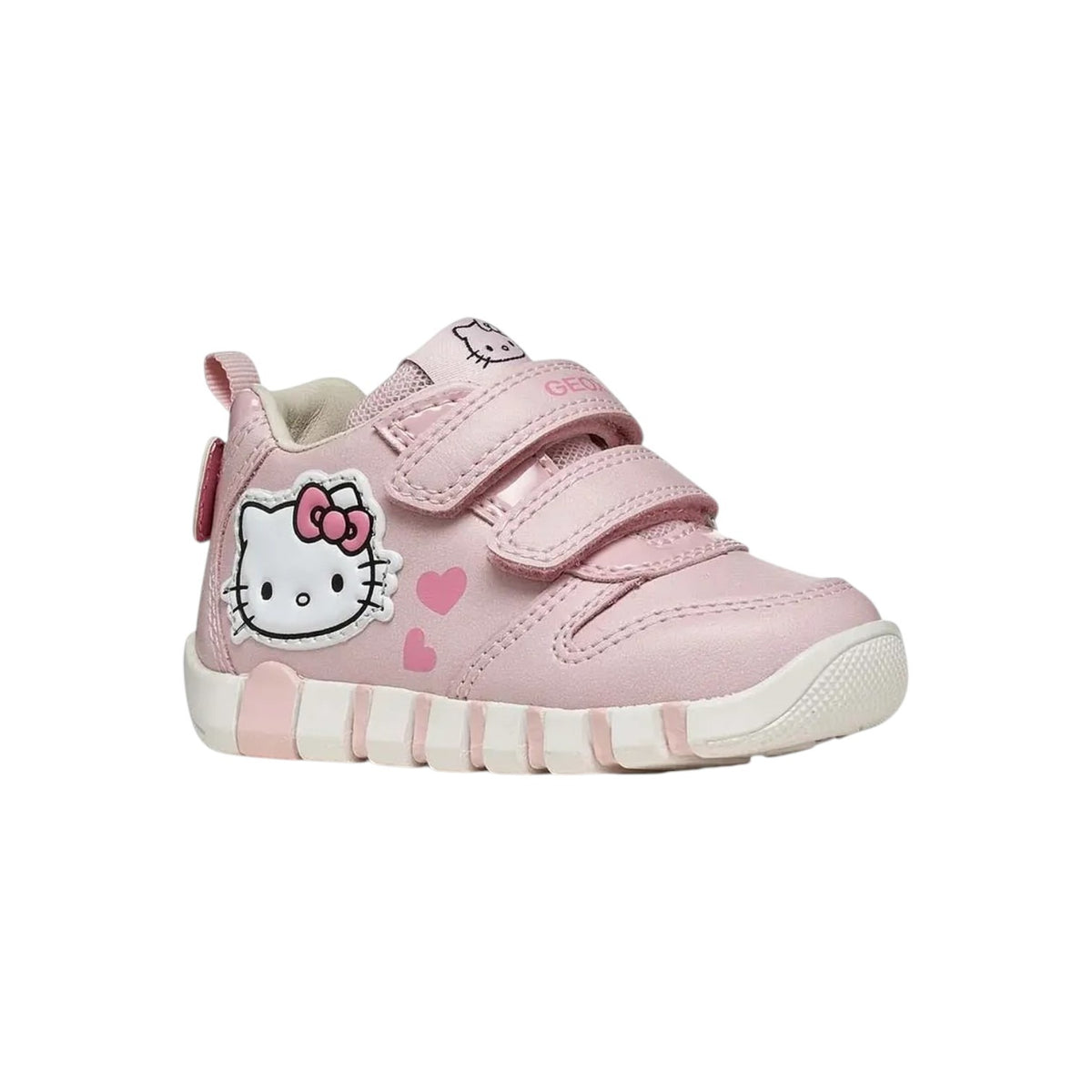 Geox Sneakers Bambina Rosa Hello Kitty con Strappo