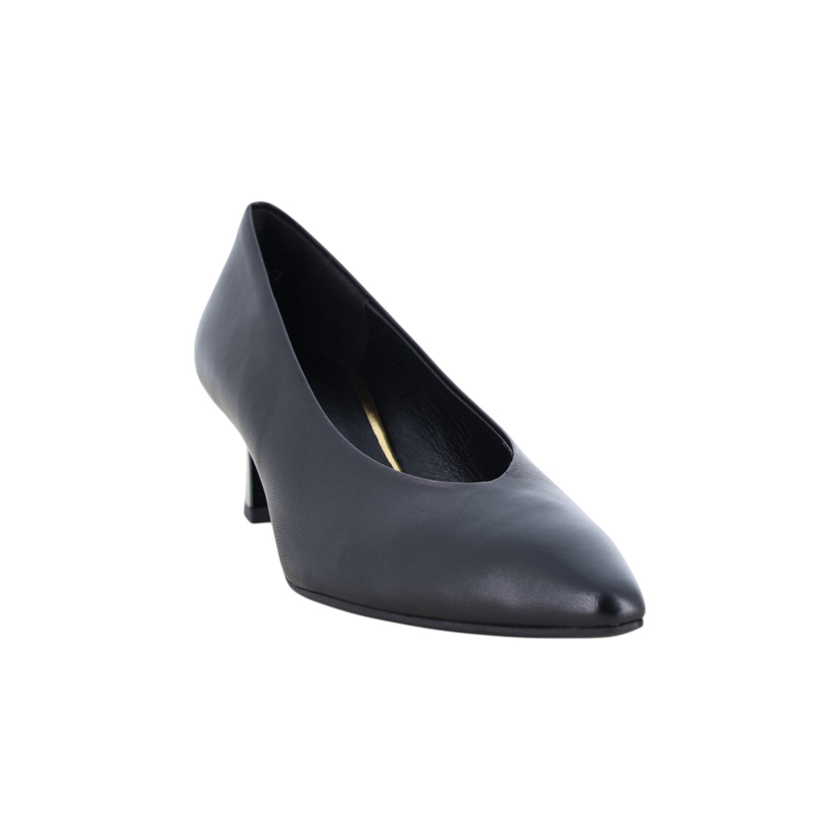 Melluso Dècollettè Donna Nero in Pelle con Tacco Alto 50mm