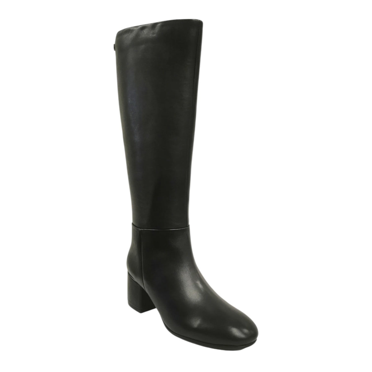 Janet&Janet Stivale Donna Nero in Pelle con Tacco Largo Alto 55mm