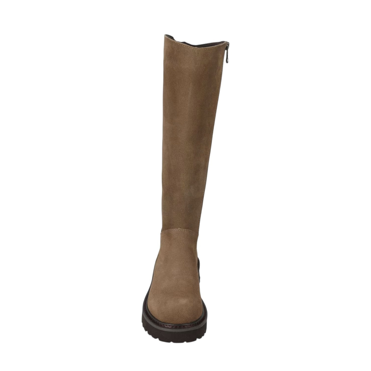 Valleverde Stivale Donna in Camoscio Tortora