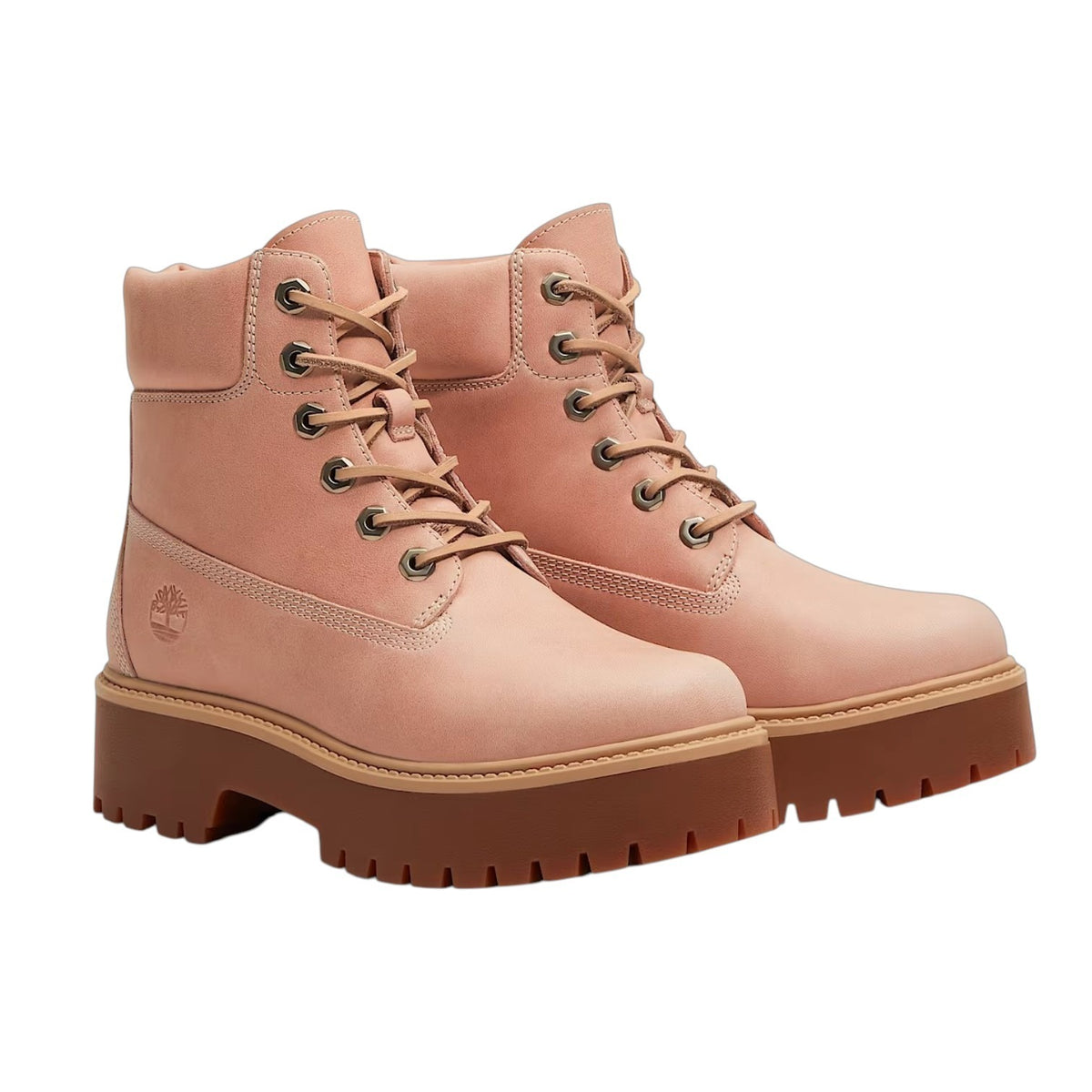 Timberland Polacchino Donna in Pelle Cipria