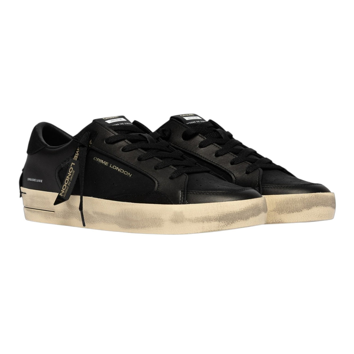 Crime London Sneakers Uomo Nera SKATE Shadow