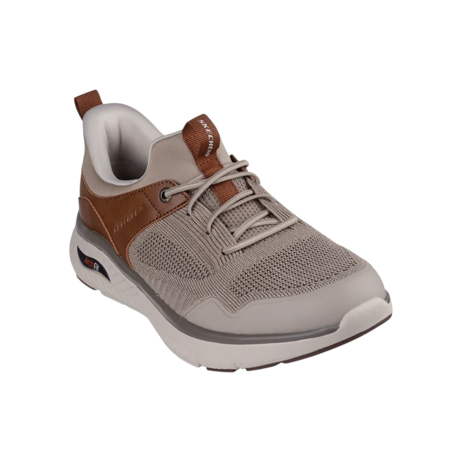 Skechers Slip-ins Uomo Tortora Marrone Relaxed Fit: Arch Fit Crosser - Emeric
