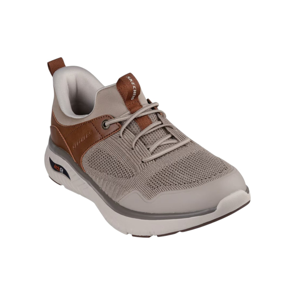 Skechers Slip-ins Uomo Tortora Marrone Relaxed Fit: Arch Fit Crosser - Emeric