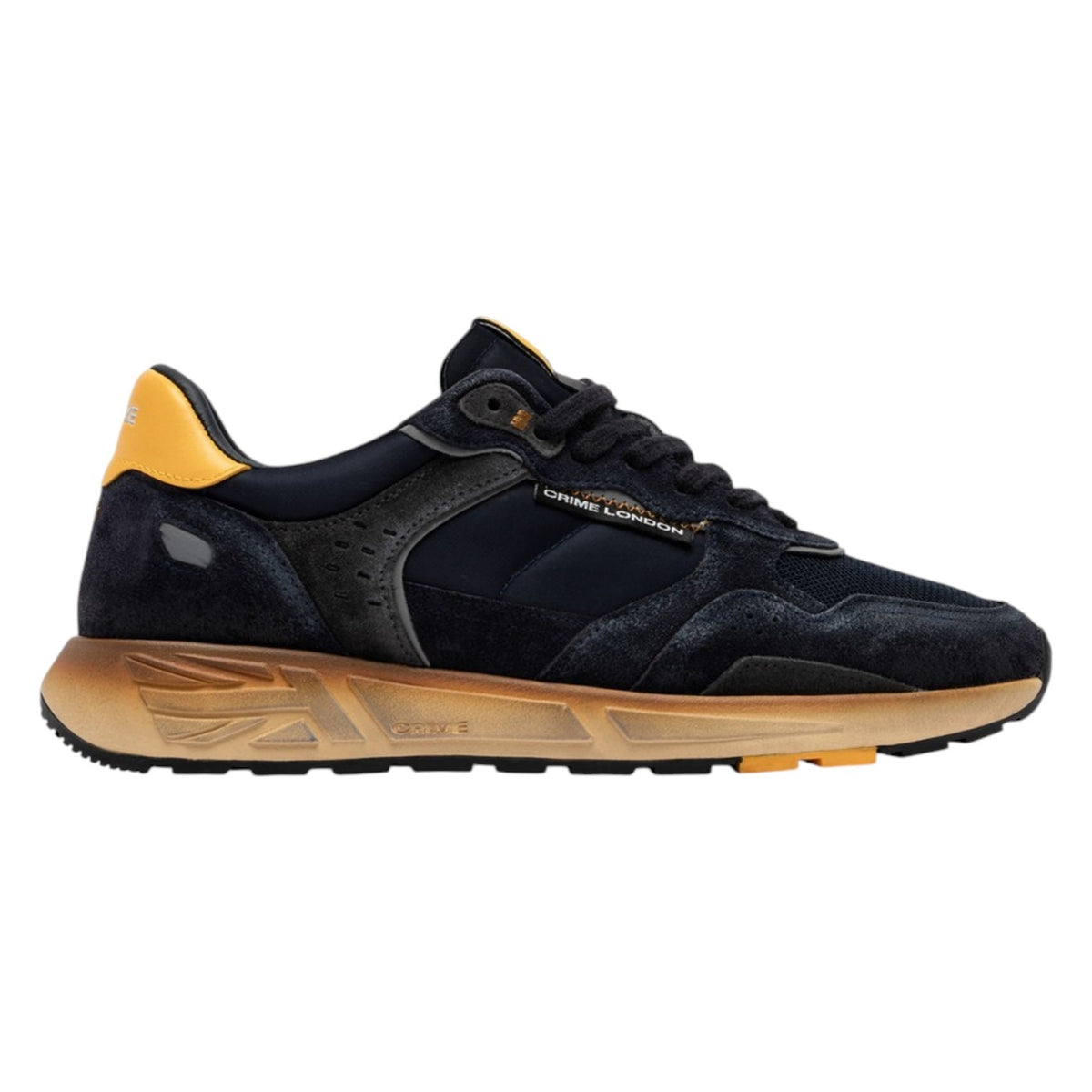 Crime London Sneakers Uomo Blu Giallo Rush Bolt