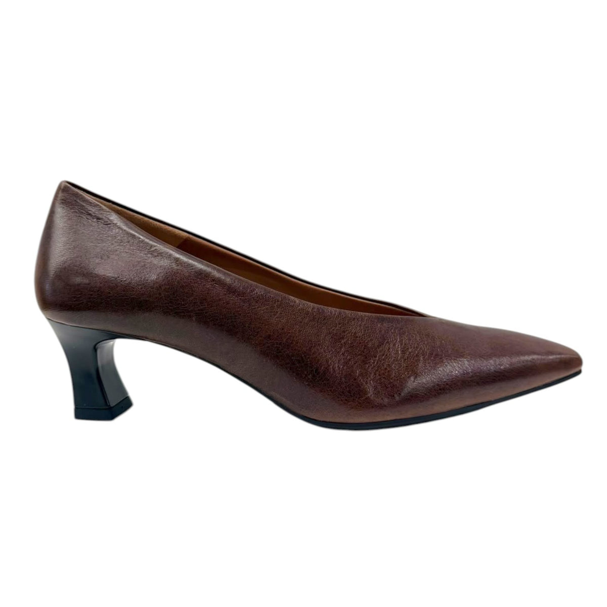 Melluso Dècollettè Donna Marrone in Pelle con Tacco Alto 50mm