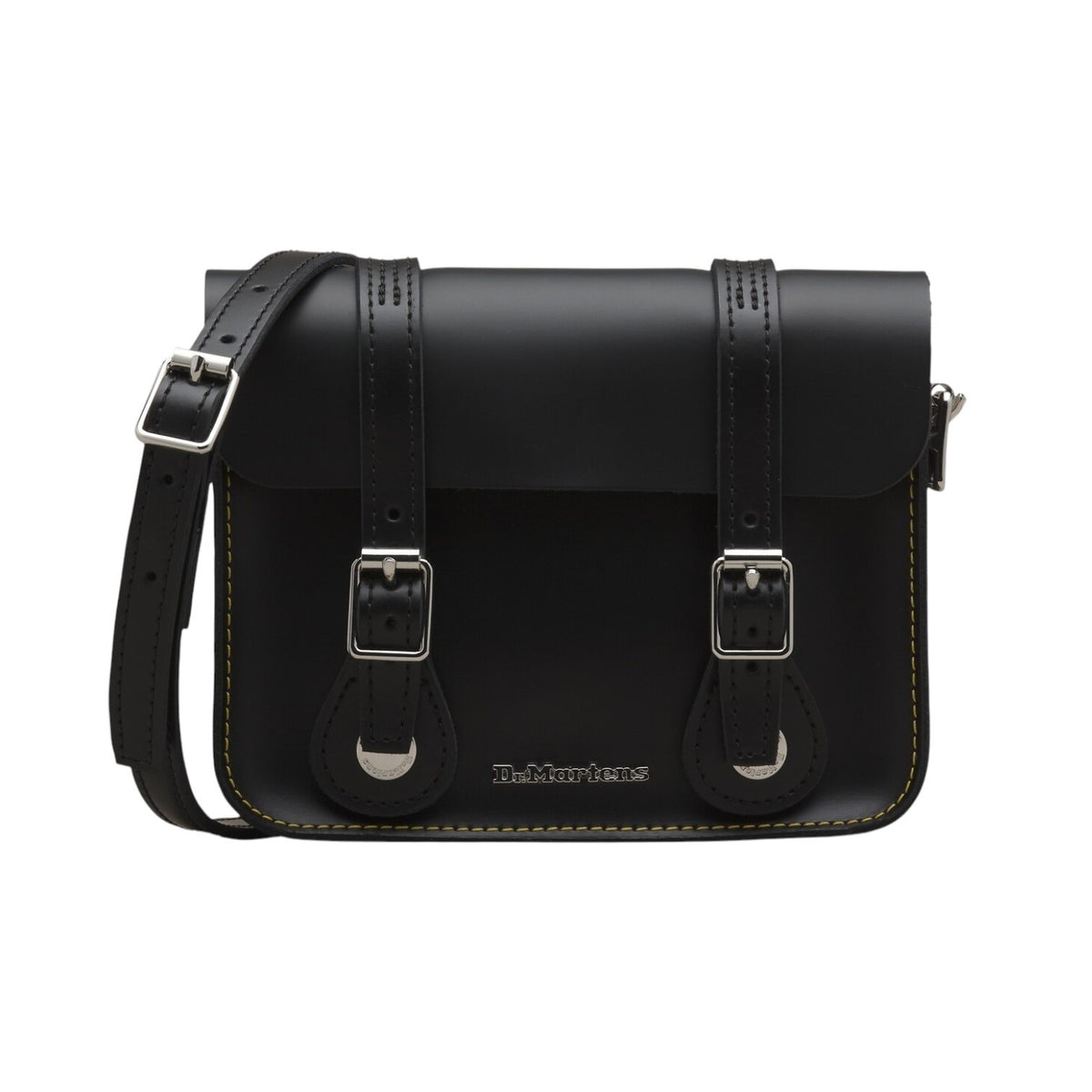 Dr. Martens Borsa a Tracolla Kiew Donna in Pelle Nera Smooth