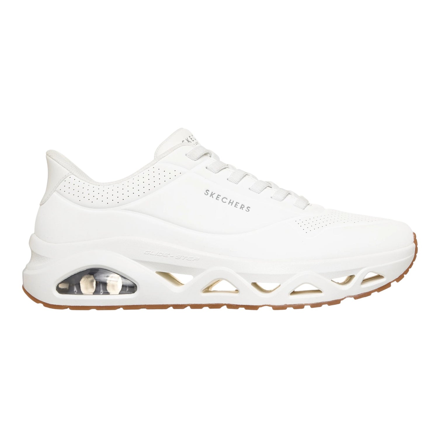 Skechers Slip-ins Uomo Bianco: Uno Glide-Step - Glide On Air