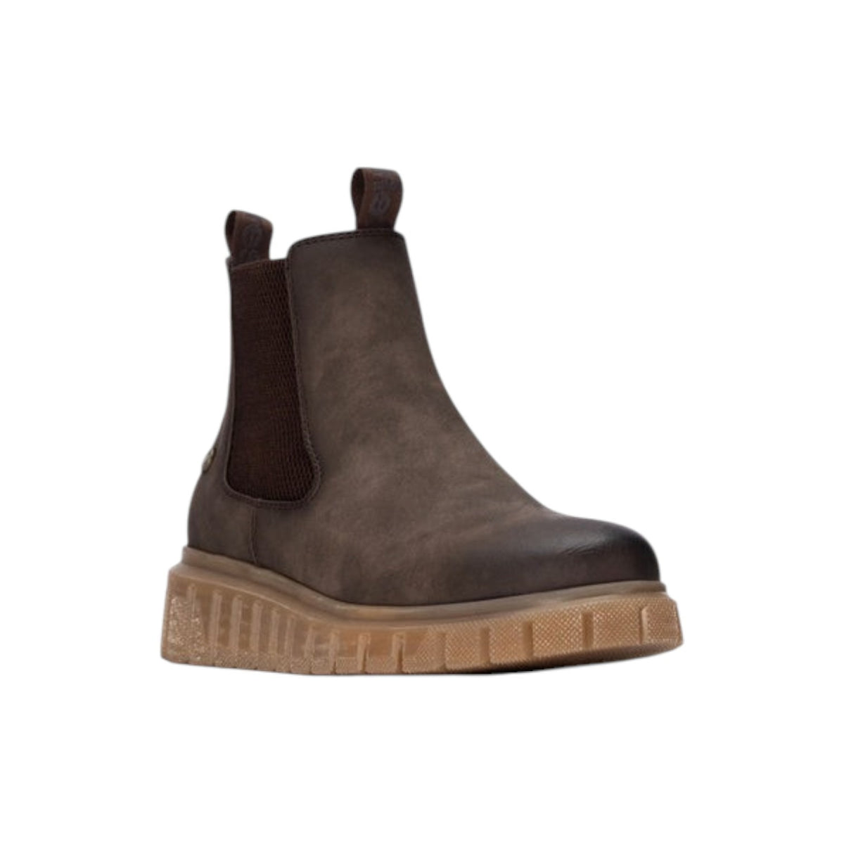 Refresh Stivaletto Donna Marrone con Zip ed Elastico