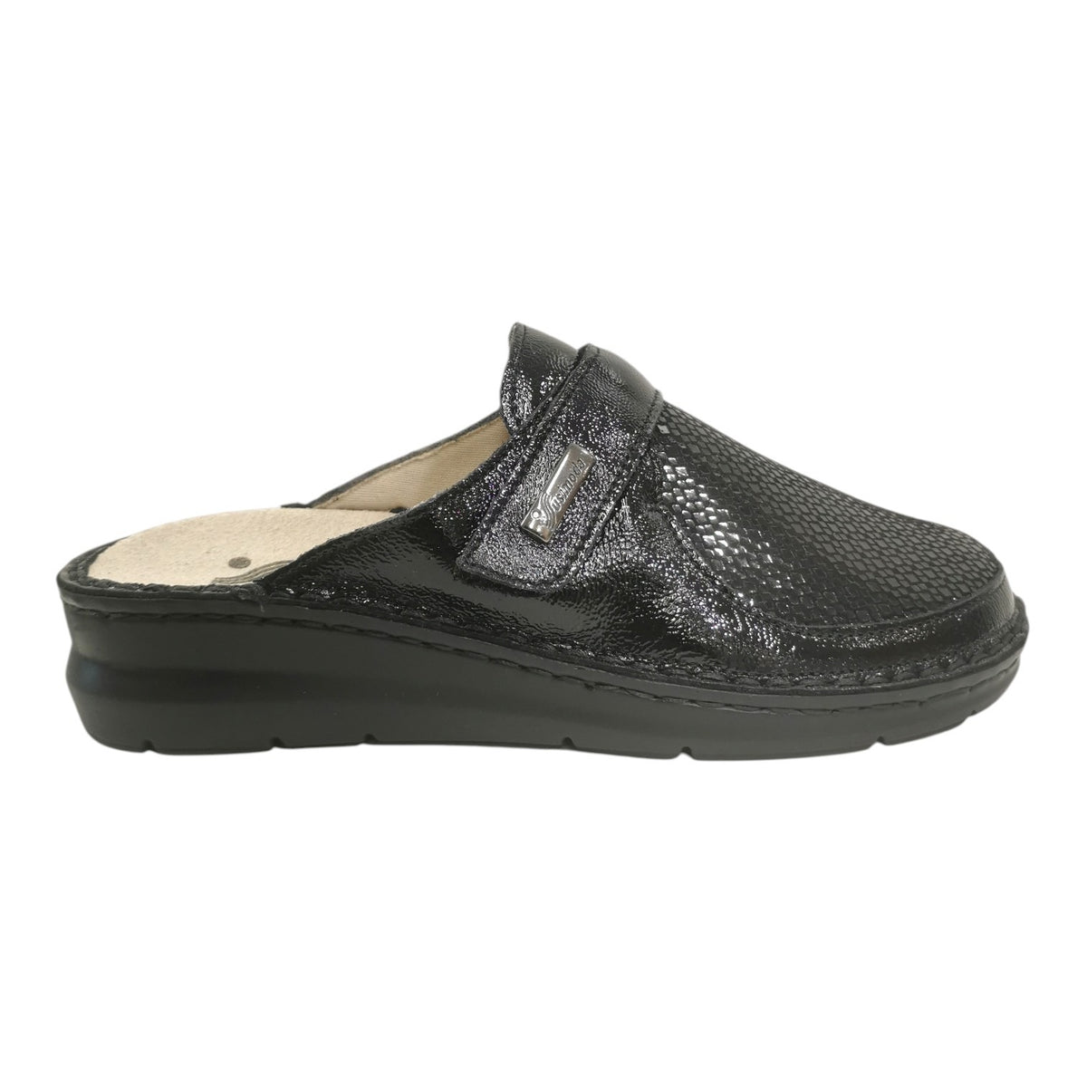 Susimoda Pantofola Donna Nera con Strappo