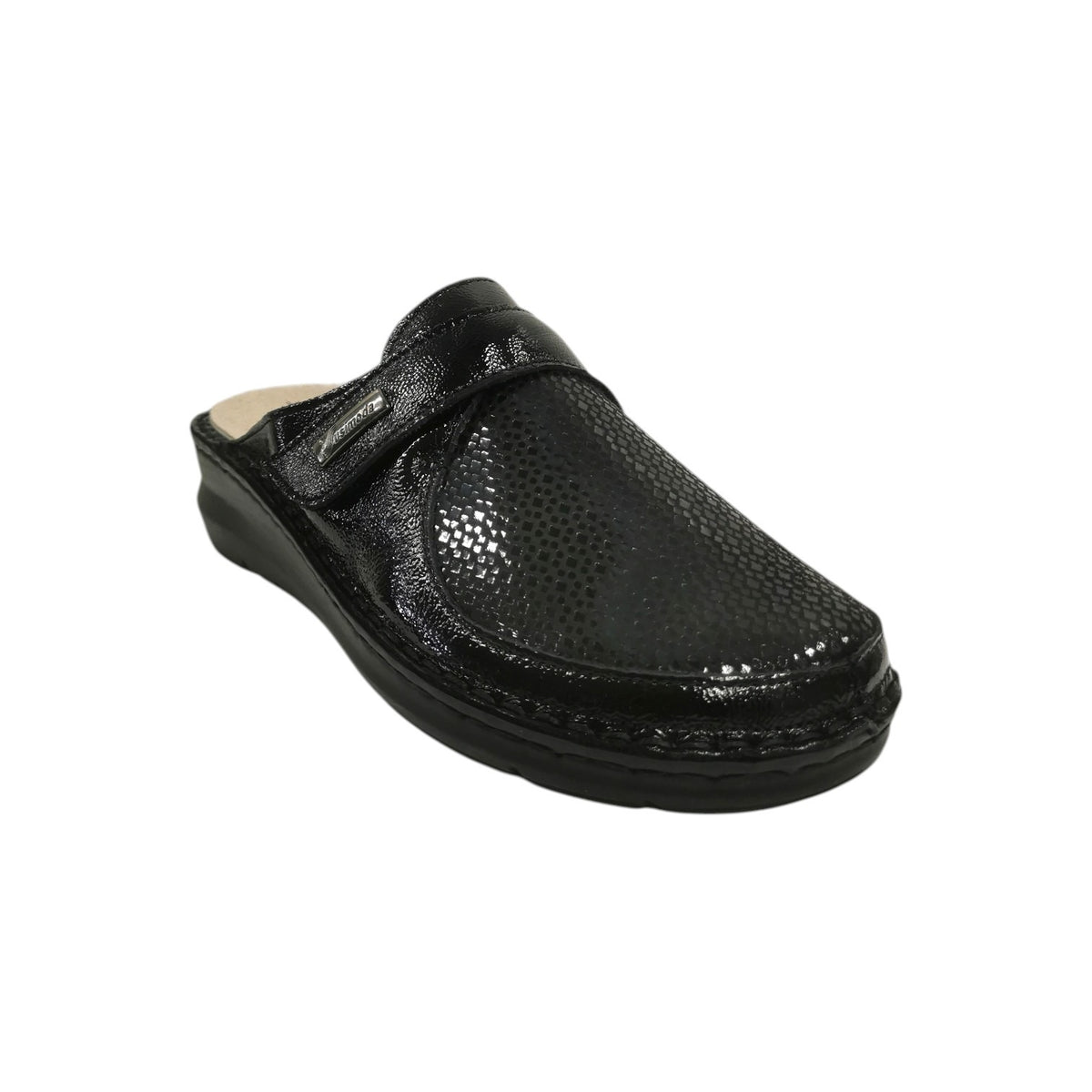 Susimoda Pantofola Donna Nera con Strappo