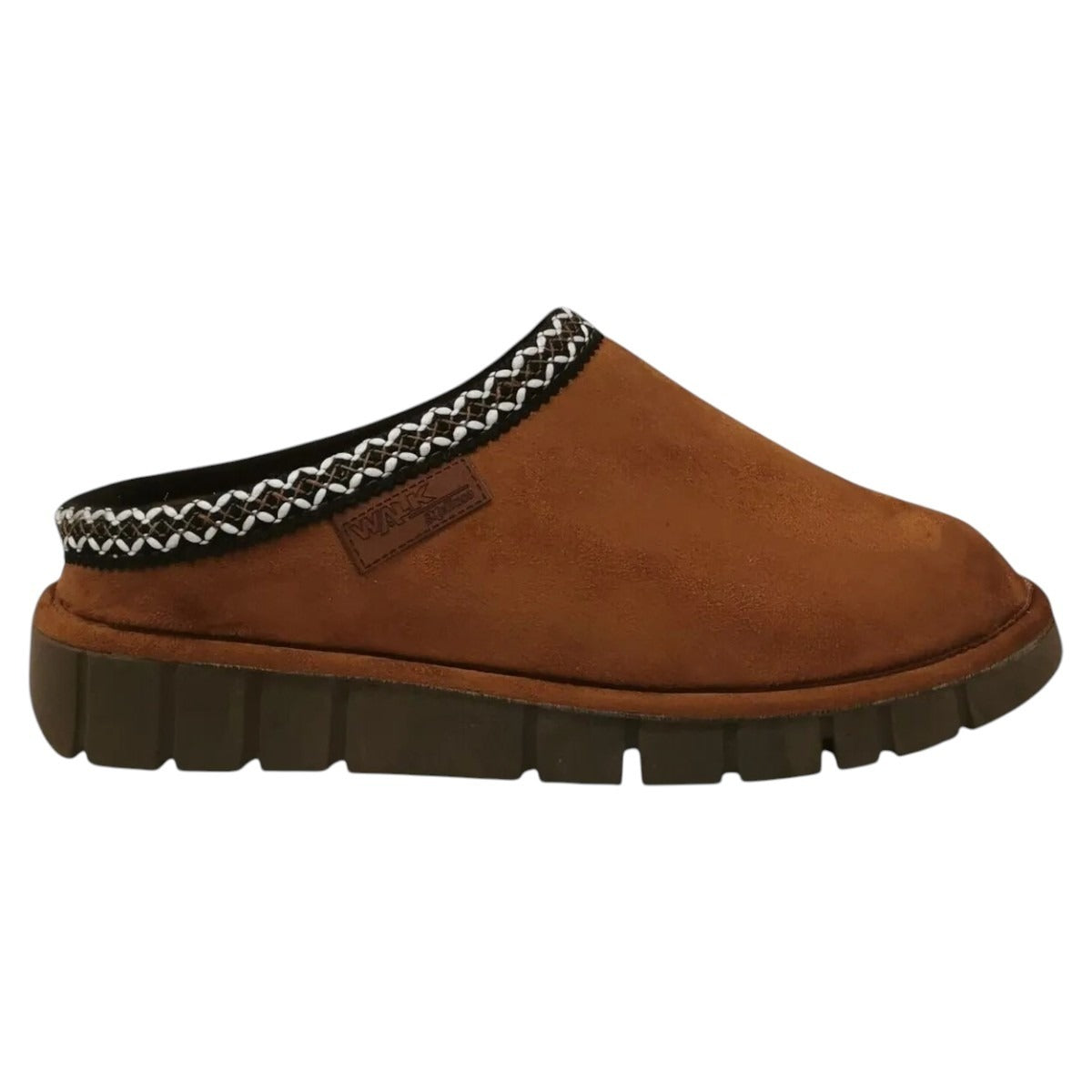 Melluso Pantofola Donna in Velluto Cammello