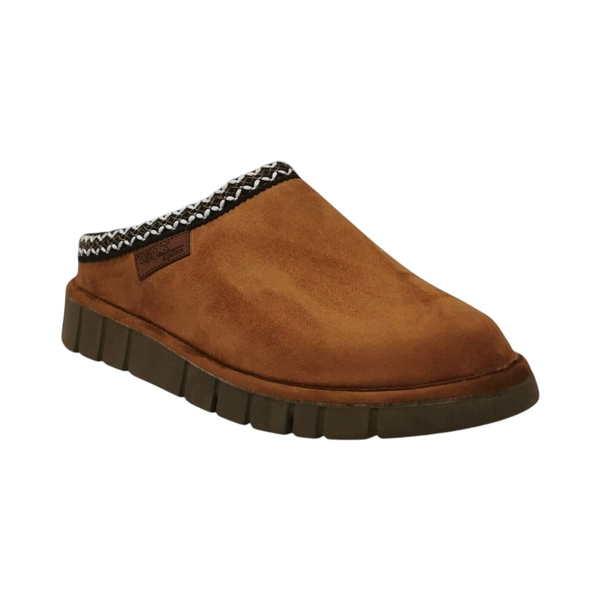 Melluso Pantofola Donna in Velluto Cammello