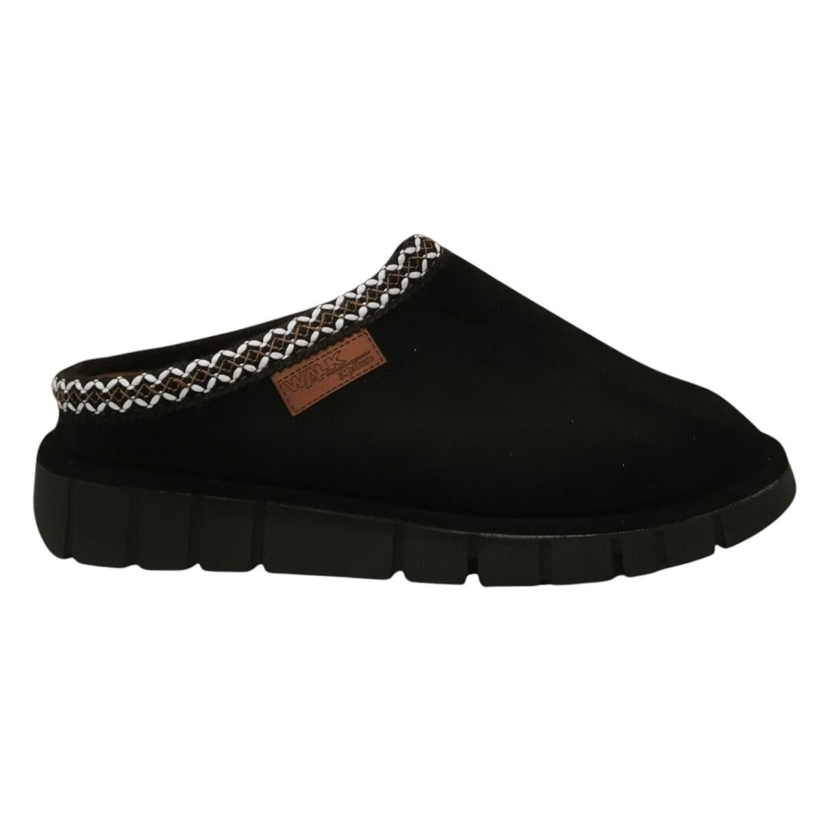 Melluso Pantofola Donna in Velluto Nera