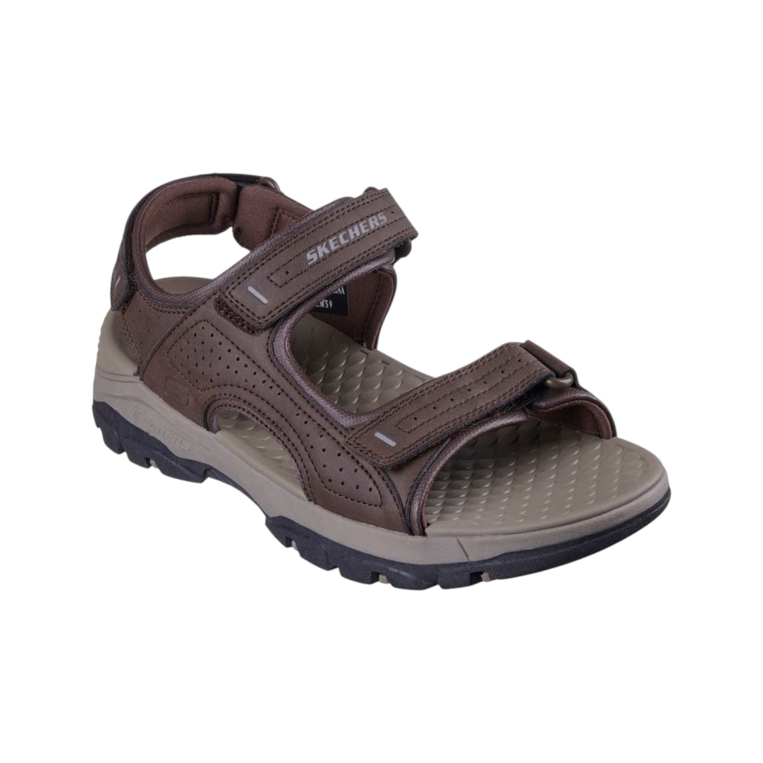 Skechers Sandalo Uomo Cioccolato Relaxed Fit: Tresmen - Garo