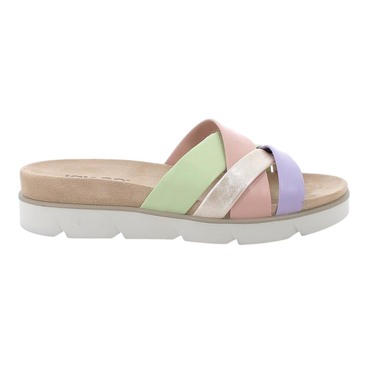 Igi&Co Ciabatta Donna in Ecopelle Pistacchio Beige