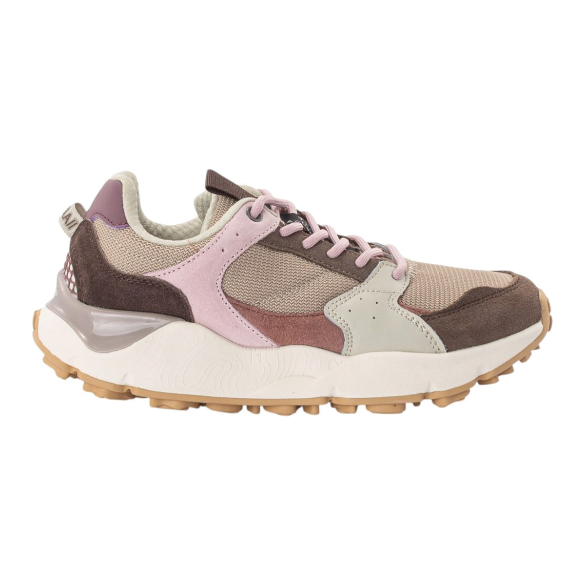 Lumberjack Sneakers Donna Sabbia Multi in Camoscio e Tessuto