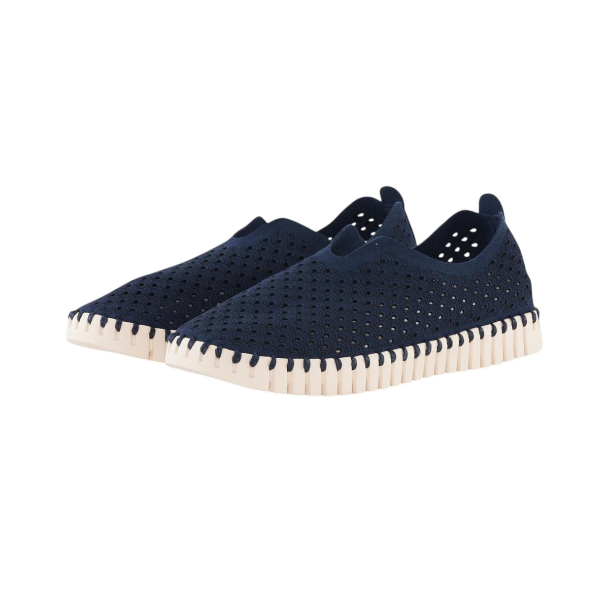 Ilse Jacobsen Tulip Mocassino Donna Traforato Blu