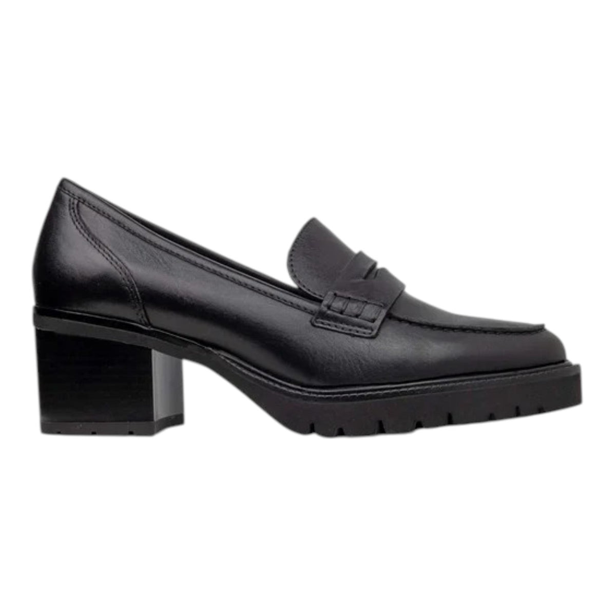 Callaghan Mocassino Donna Nero in Pelle con Tacco Alto 60mm