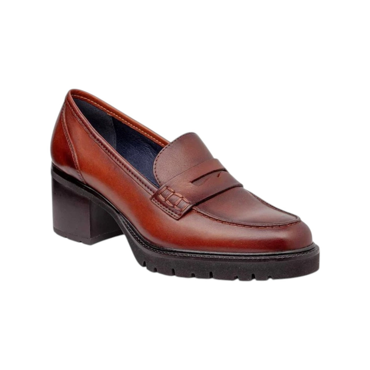 Callaghan Mocassino Donna Cuoio in Pelle con Tacco Alto 60mm