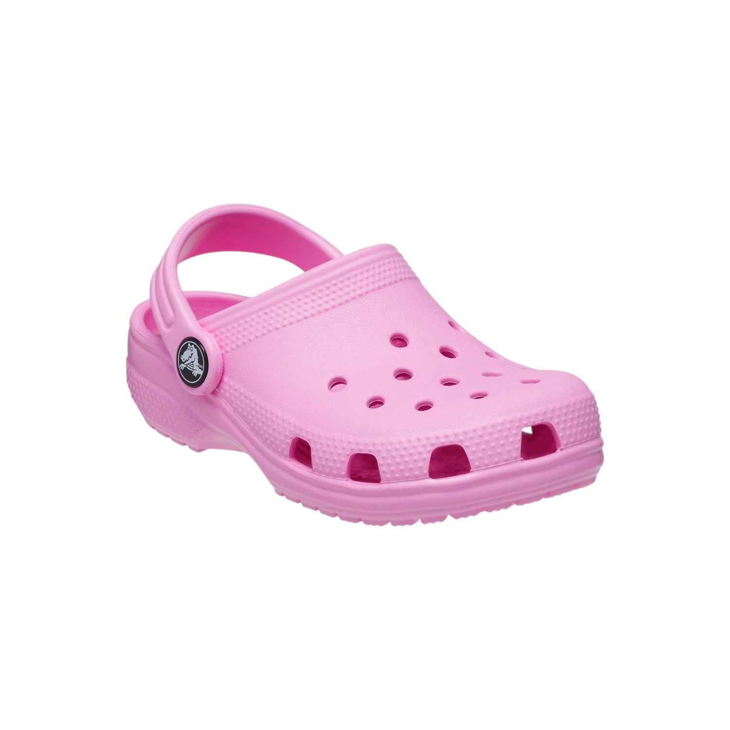 Crocs Classic Clog T Sabot Bambina in Gomma Rosa