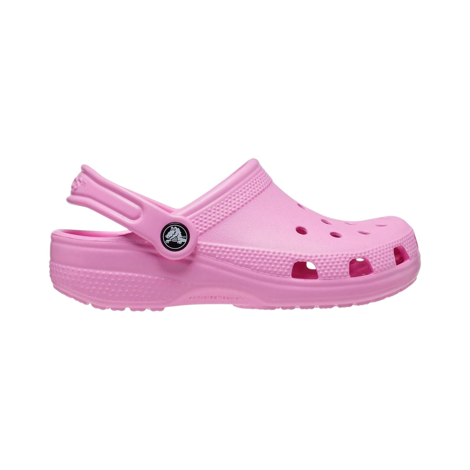 Crocs Classic Clog K Sabot Bambina in Gomma Rosa