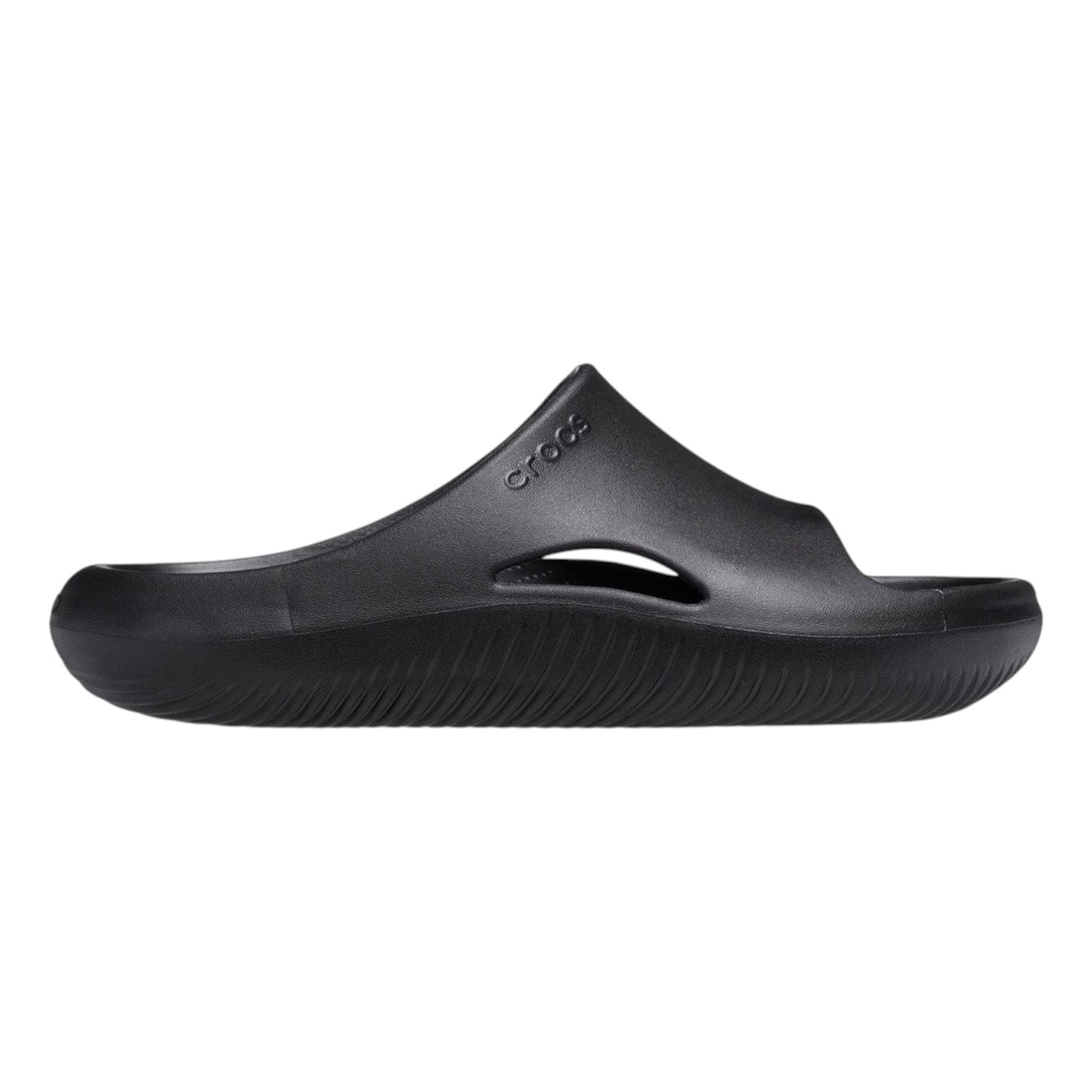 Crocs Mellow Slide Ciabatta Unisex in Gomma Nera