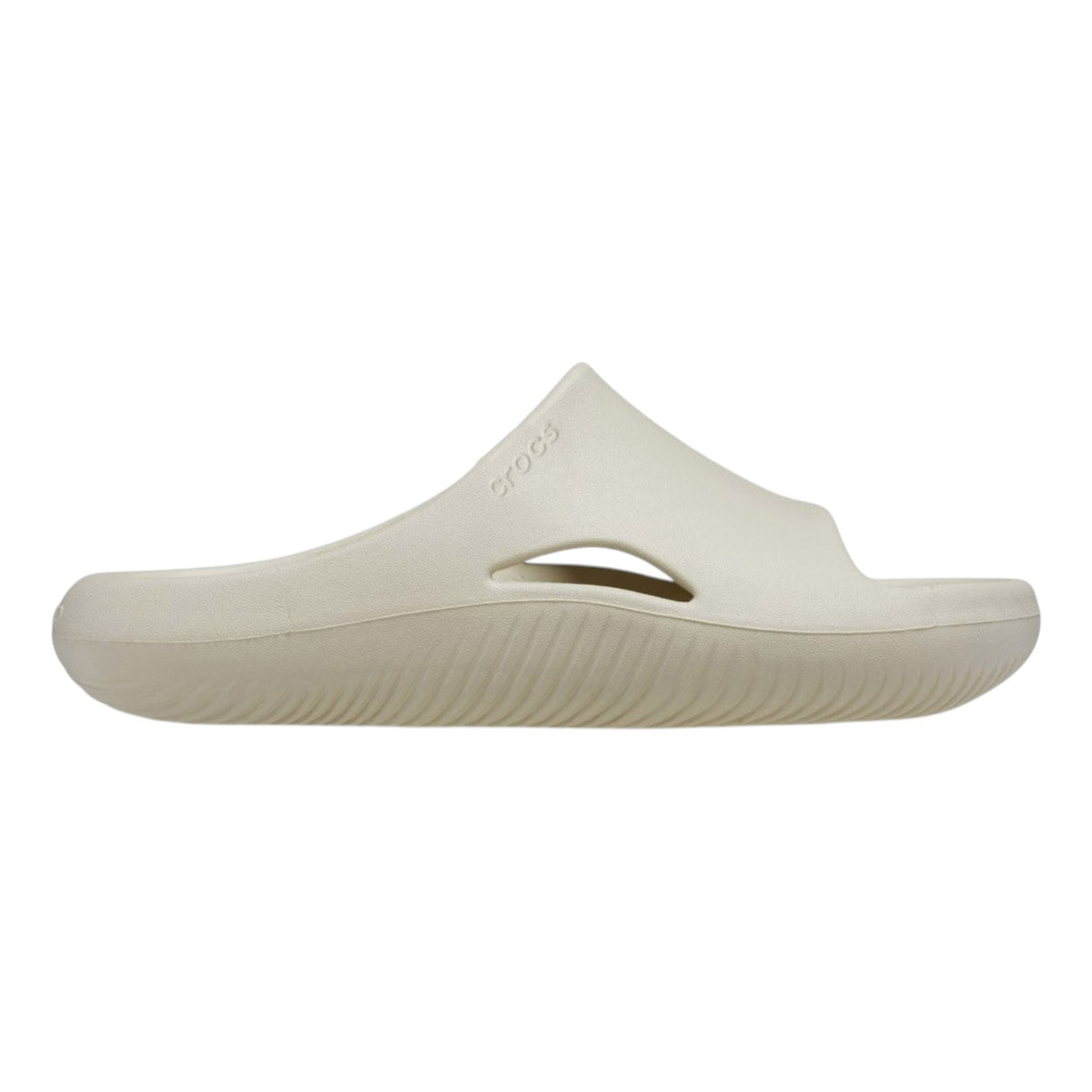 Crocs Mellow Slide Ciabatta Unisex in Gomma Osso