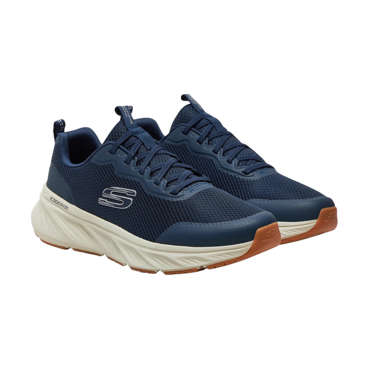 Skechers Slip On Uomo Blu Edgeride - Rekze