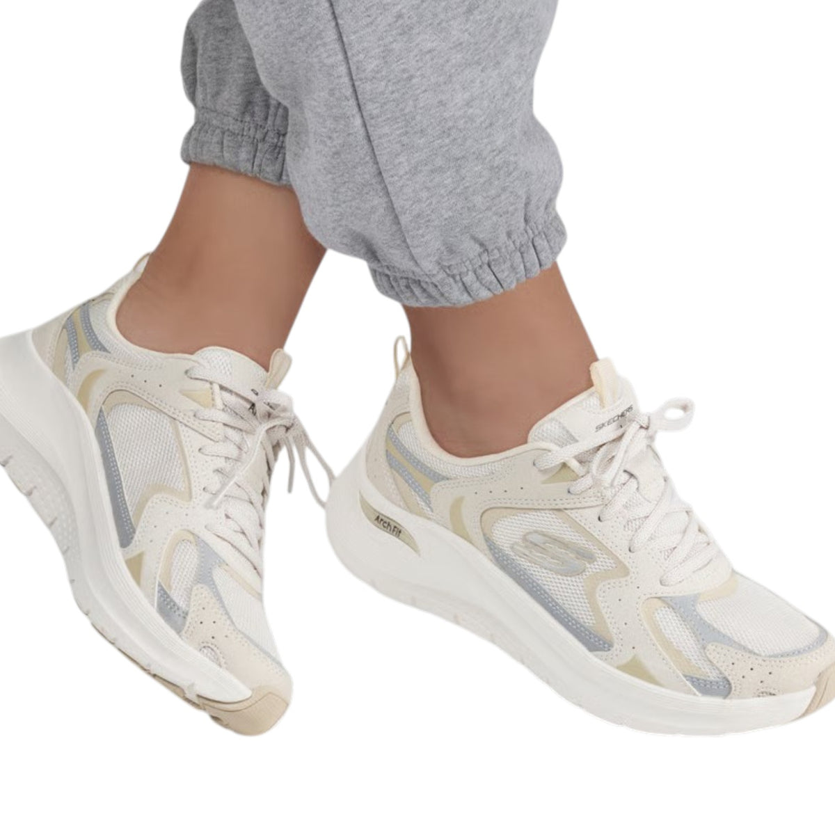 Skechers Sneakers Donna Naturale Arch Fit 2.0 - Vintage Luxe