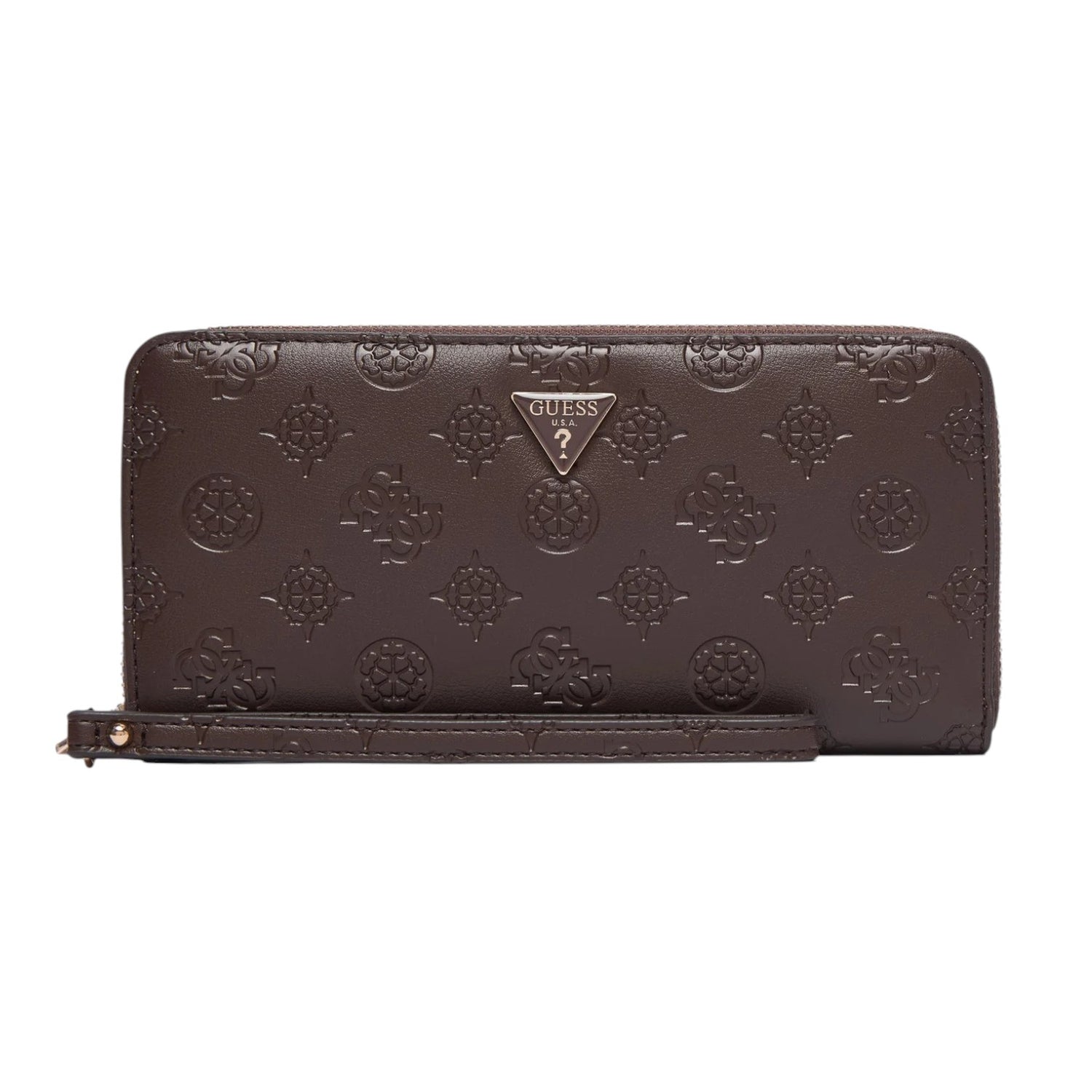 Guess Portafoglio Donna Cioccolato Logo Diana