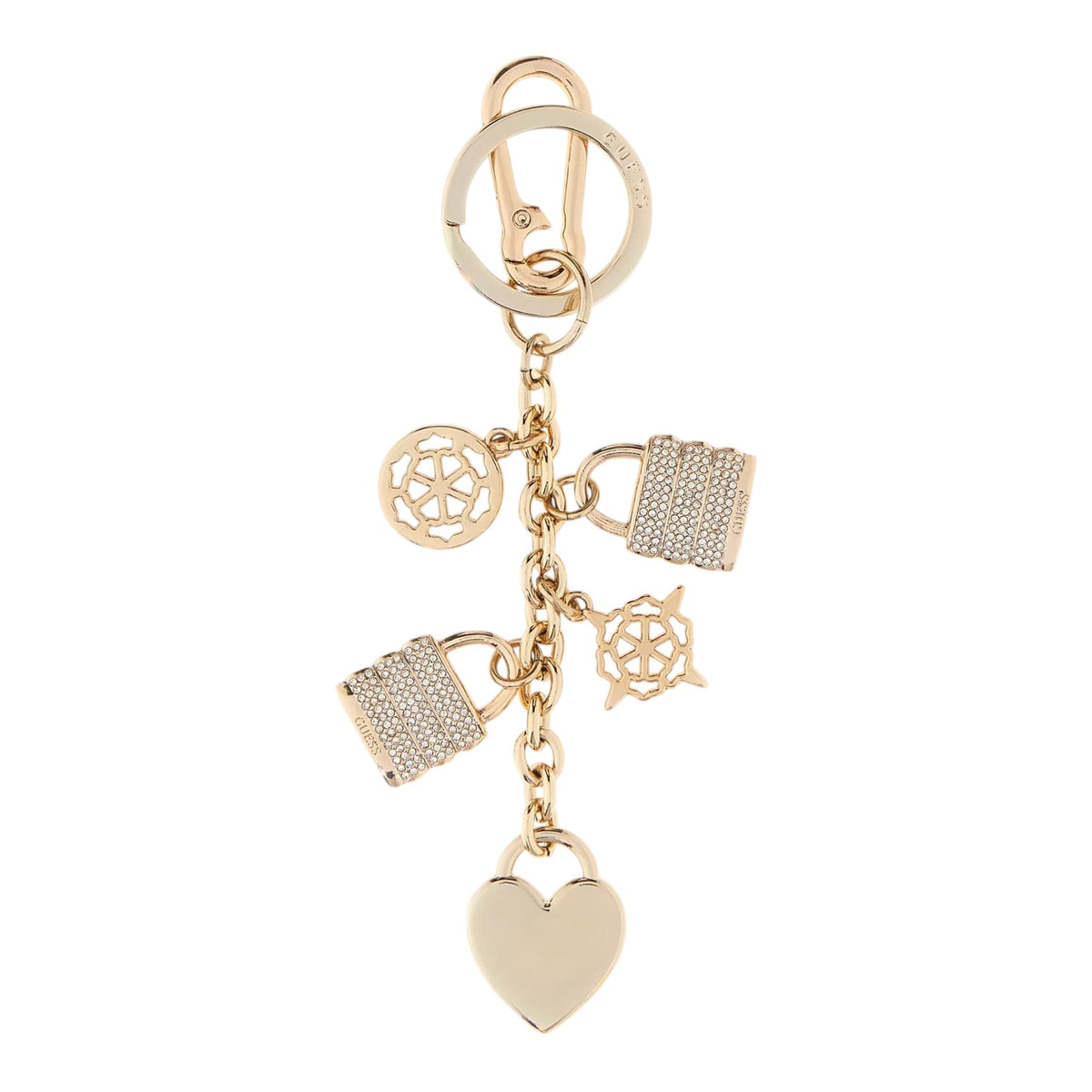 Guess Portachiavi Donna Logo Oro