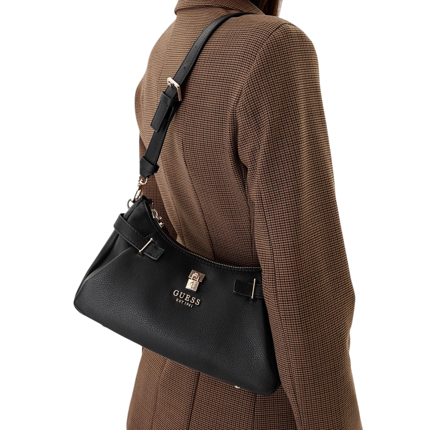Guess Borsa a Spalla Donna Nera Yesba
