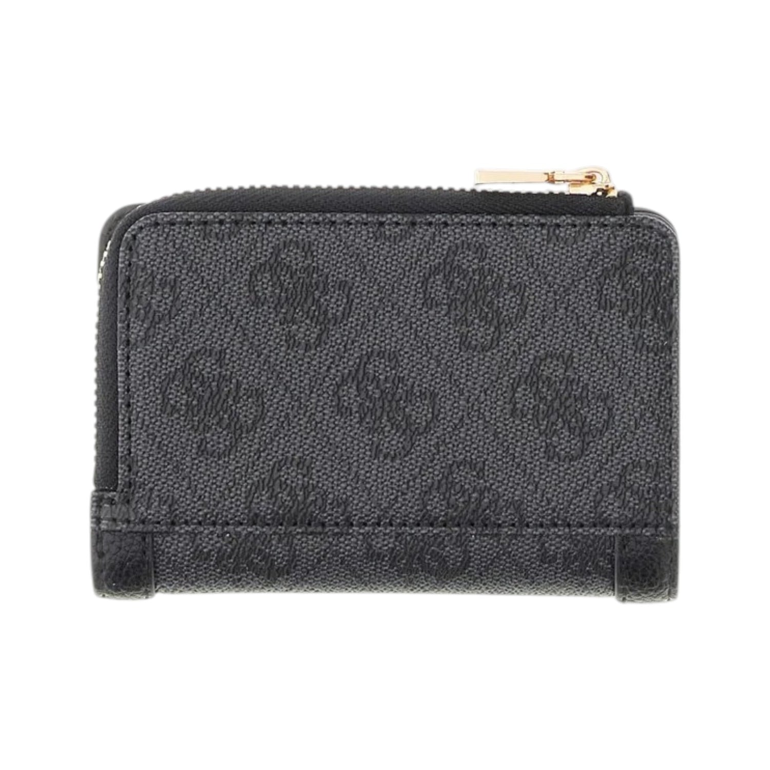 Guess Portafoglio Donna Piccolo Lindsey Grigio Nero Logo