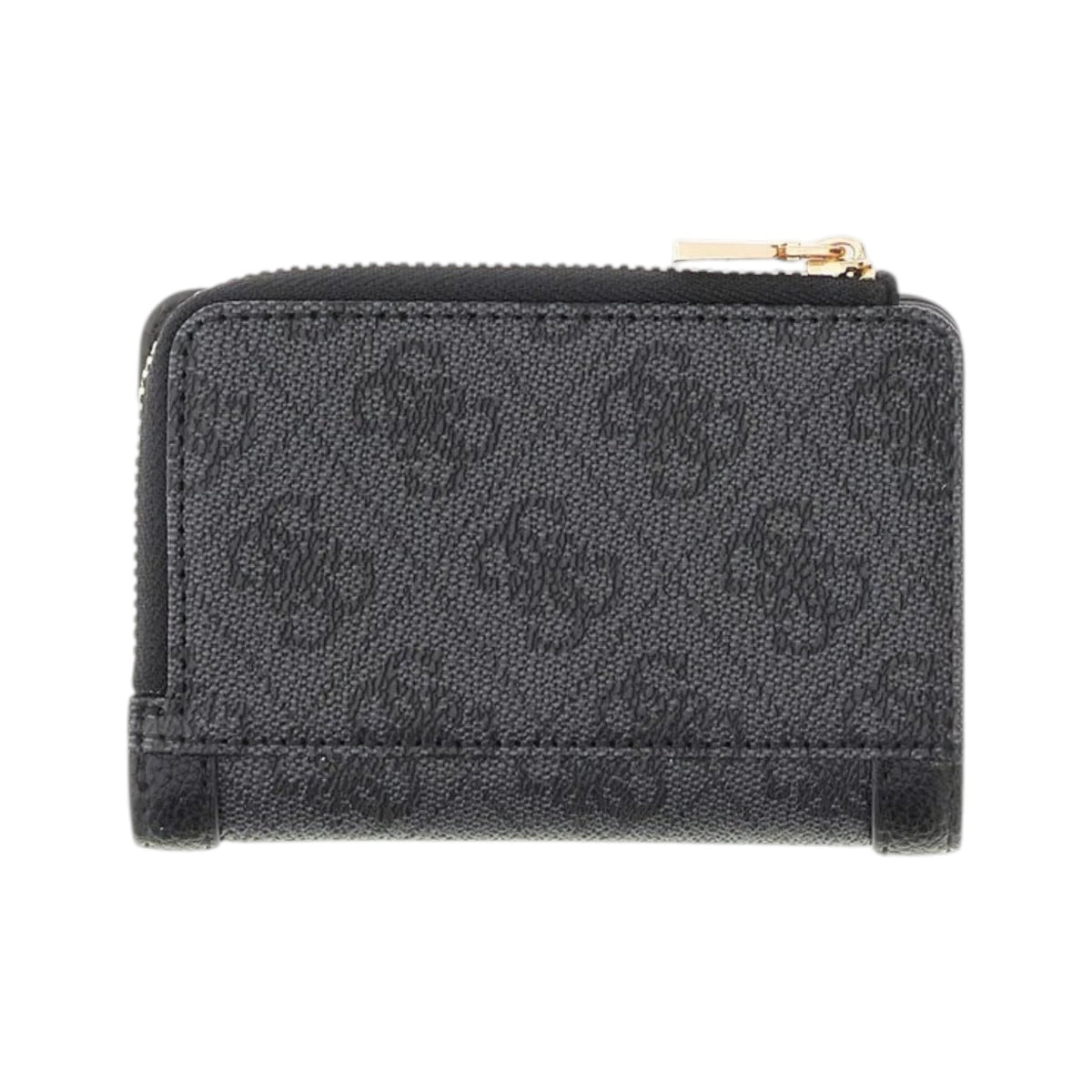 Guess Portafoglio Donna Piccolo Lindsey Grigio Nero Logo