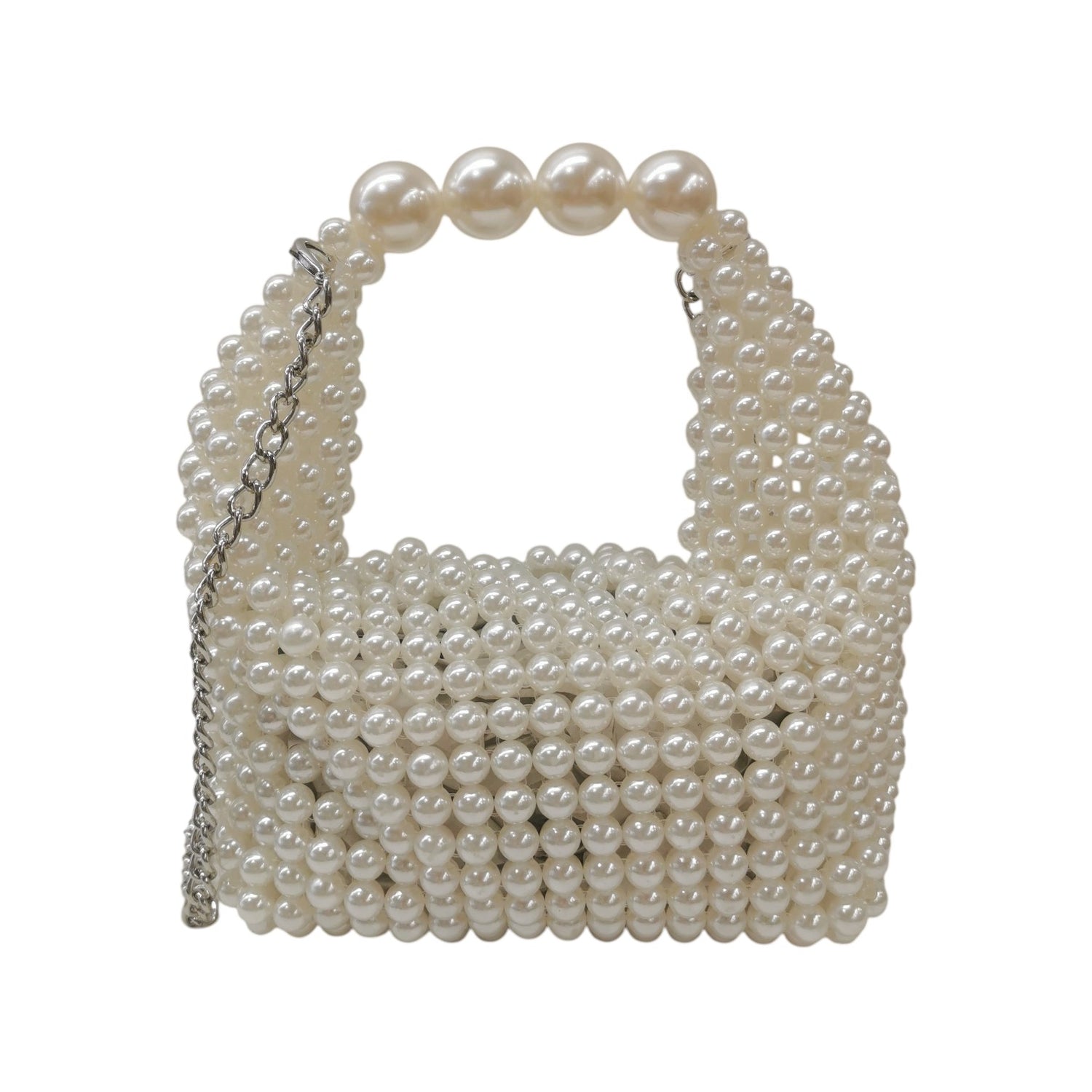 M Brc Borsa a Mano Donna Perla con Tracolla Linea Queen